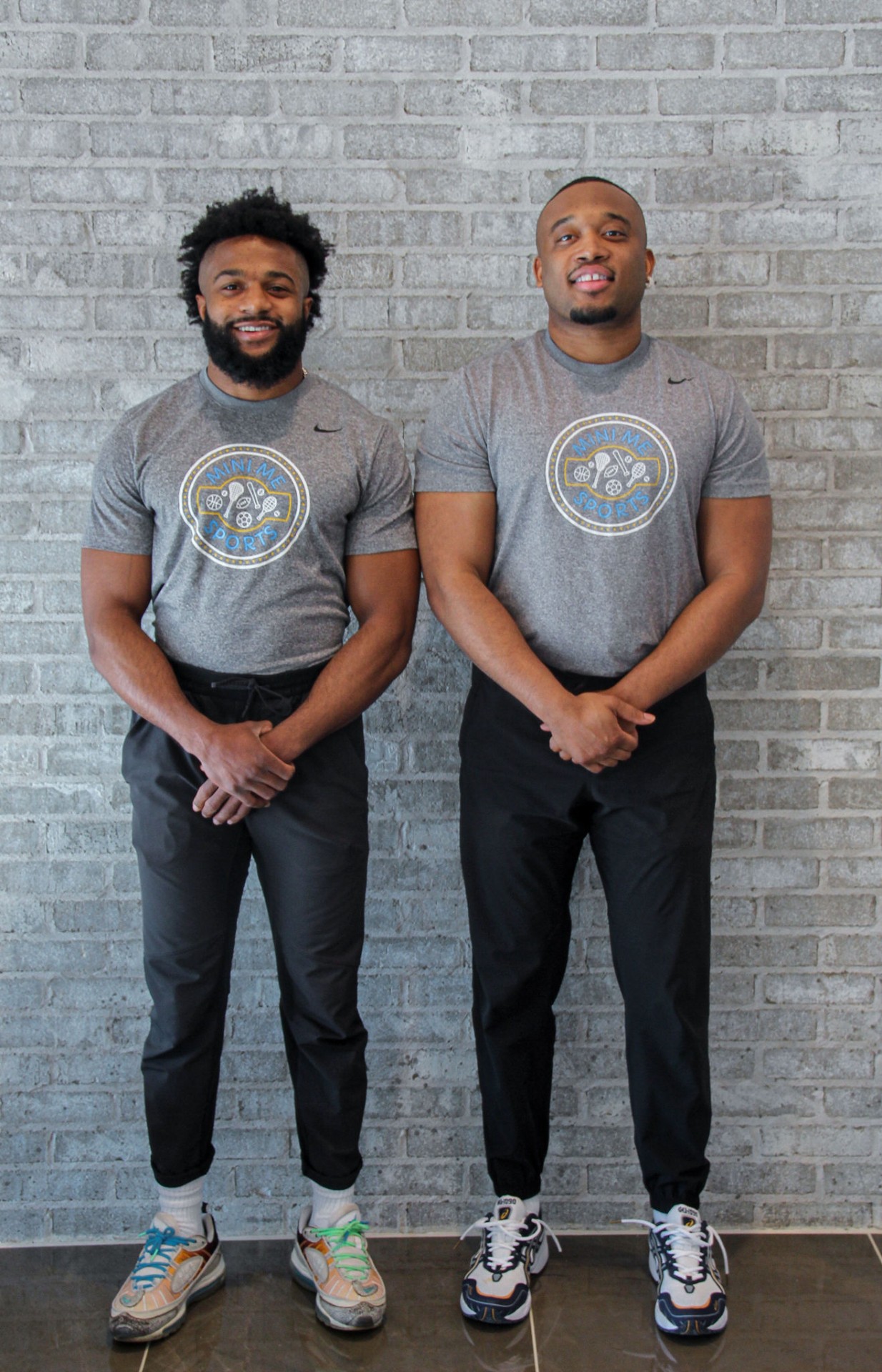 Ronnie and AJrian, co-founders of Mini Me Sports